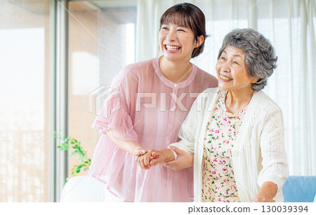 Grandma and granddaughter Grandma and granddaughter 130039394