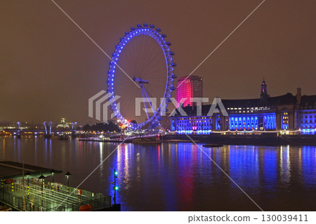 London Eye night 130039411