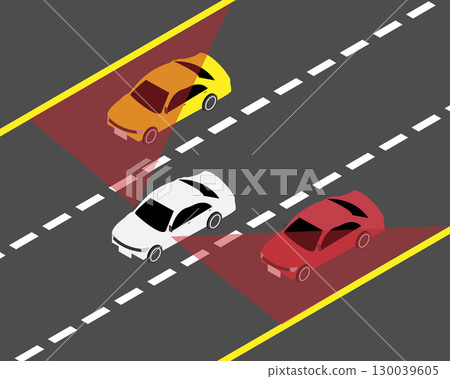 A car blind spot is the area around the vehicle that the driver cannot directly observe while looking forward, in mirrors, or with peripheral vision A car blind spot is the area around the vehicle that the driver cannot directly observe while looking forward, in mirrors, or with peripheral vision 130039605