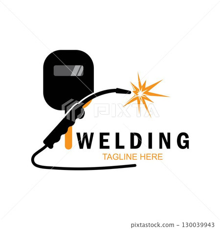 welding logo vector illustration design welding logo vector illustration design 130039943