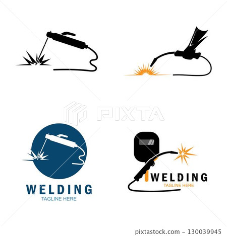 welding logo vector illustration design 130039945