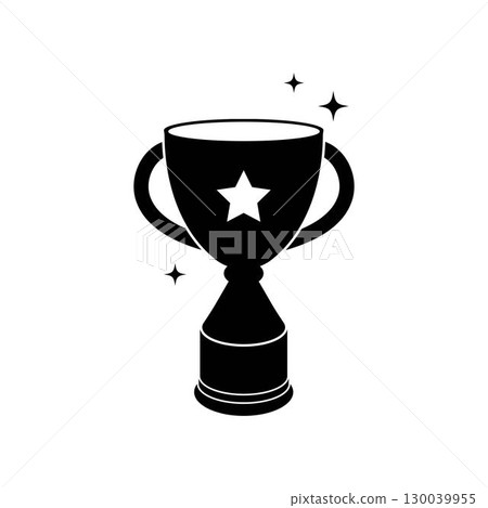Trophy icon vector illustration design 130039955