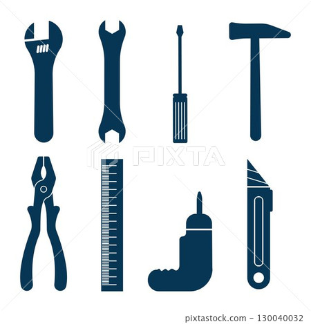 Repair icon, service tools icon vector 130040032