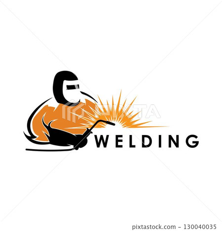 welding logo vector illustration design 130040035