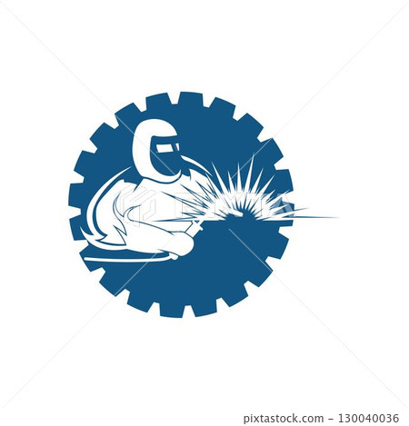 welding logo vector illustration design 130040036