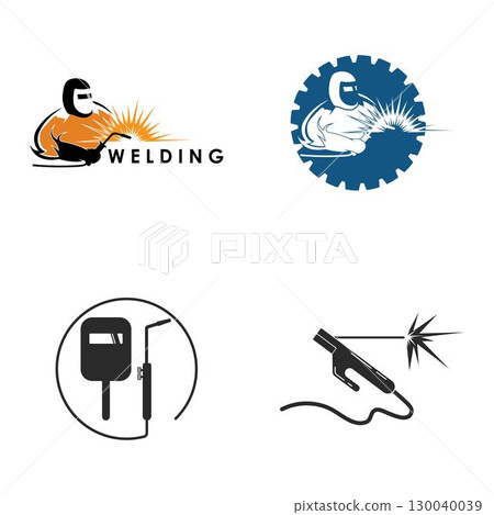 welding logo vector illustration design 130040039