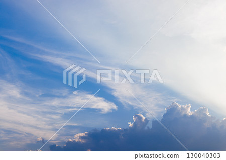 Blue Sky White Cloud 130040303