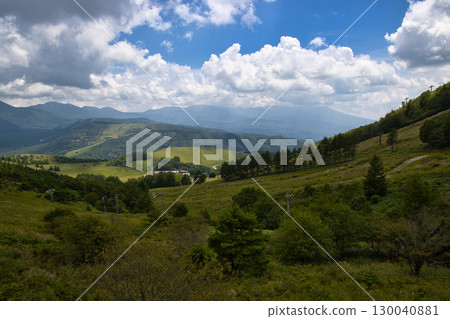 長野縣茅野市車山高原的夏天 130040881