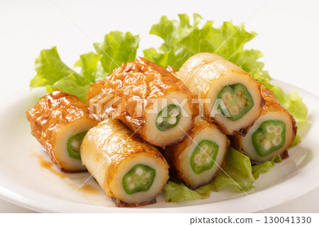 秋葵釀竹輪 130041330