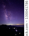 Murododaira mountain hut and the Milky Way 130041786