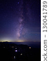 Murododaira mountain hut and the Milky Way 130041789