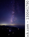 Murododaira mountain hut and the Milky Way 130041790