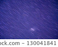 Long exposure stars and shooting stars 130041841