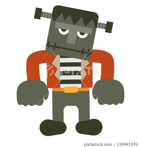 Halloween Frankenstein character 130041976