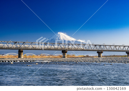 Fuji and the bullet train Fuji and the bullet train 130042169