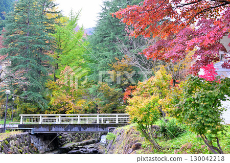 Echigo Yuzawa Onsen Town, Takizawa Park Promenade, Autumn Foliage Season 130042218