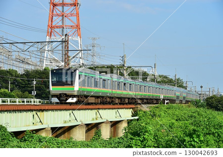 Takasaki Line E233 Series Okabe - Honjo Takasaki Line E233 Series Okabe - Honjo 130042693