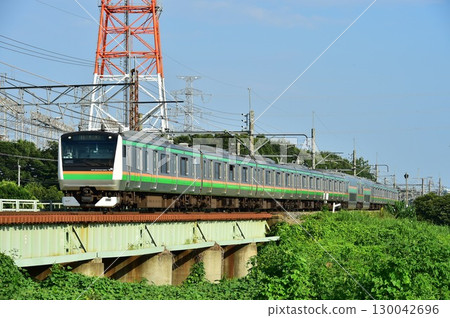 Takasaki Line E233 Series Okabe - Honjo Takasaki Line E233 Series Okabe - Honjo 130042696