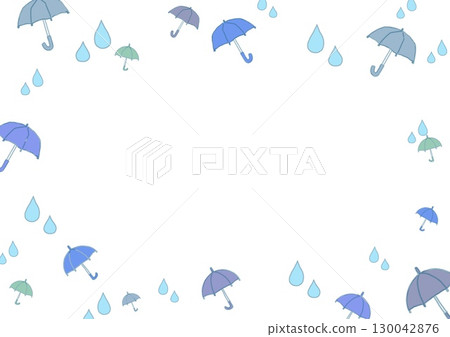 Umbrella frame background 130042876