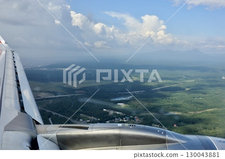 從飛機上看到的北海道景色 130043881