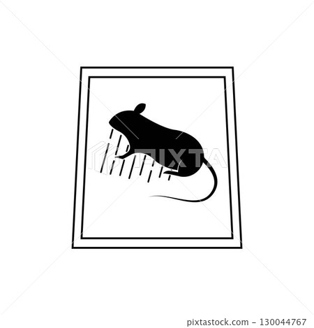 Mouse trap logo vector illustration Mouse trap logo vector illustration 130044767
