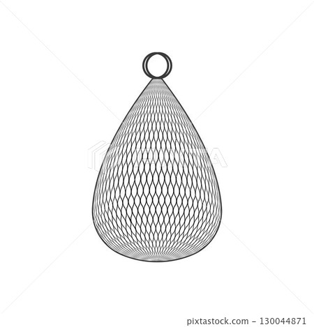 fishing net icon vector illustration template 130044871