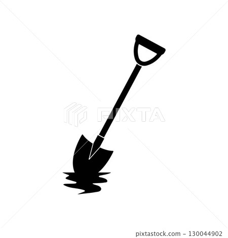 shovel icon Vector Illustration design shovel icon Vector Illustration design 130044902