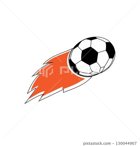 Soccer Football logo design vector illustration 130044907