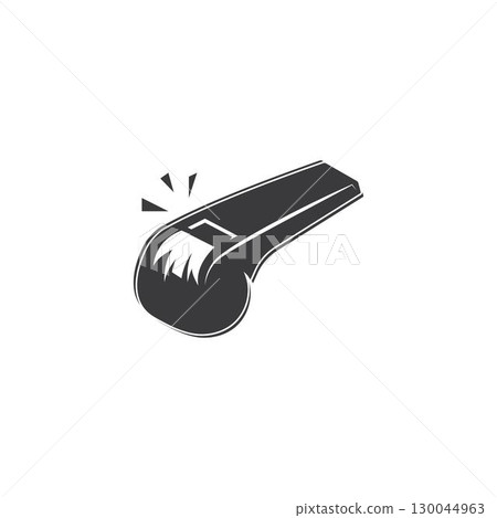 Whistle logo illustration template vector 130044963