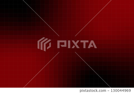 Pixel art: Dark red and black background, simple gradation 130044969