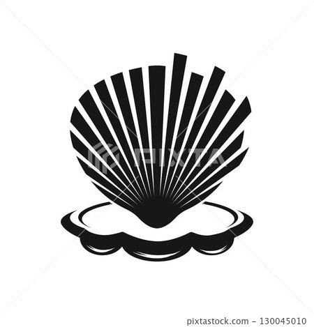 Shell logo or icon design. For brand identity, company logo. 130045010