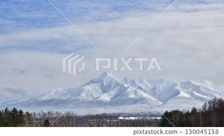 二月斜里山風景 130045158