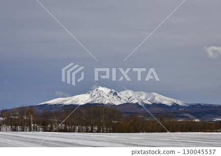 三月斜里山風景 三月斜里山風景 130045537