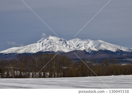 三月斜里山風景 三月斜里山風景 130045538