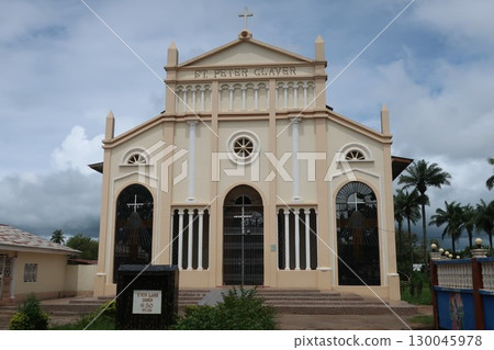 Catholic church in Lunsar, northern Sierra Leone 130045978
