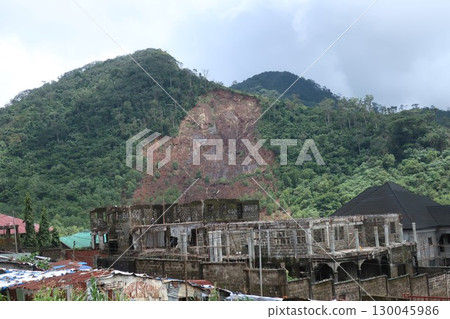 Landslide site in Freetown, Sierra Leone (Regent) 130045986
