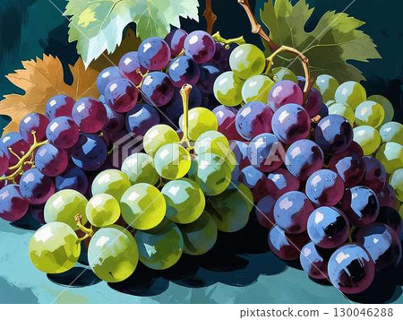 Illustration of Muscat Illustration of Muscat 130046288