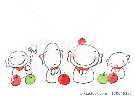 Apples and Jizo 130046355