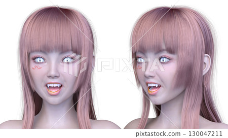 Close-up of a woman's face Close-up of a woman's face 130047211