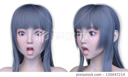 Close-up of a woman's face Close-up of a woman's face 130047214