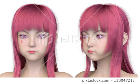 Close-up of a woman's face Close-up of a woman's face 130047215