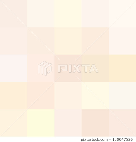 Pop and cute pastel beige checkered gradient background. Square checkered pattern. Pop and cute pastel beige checkered gradient background. Square checkered pattern. 130047526