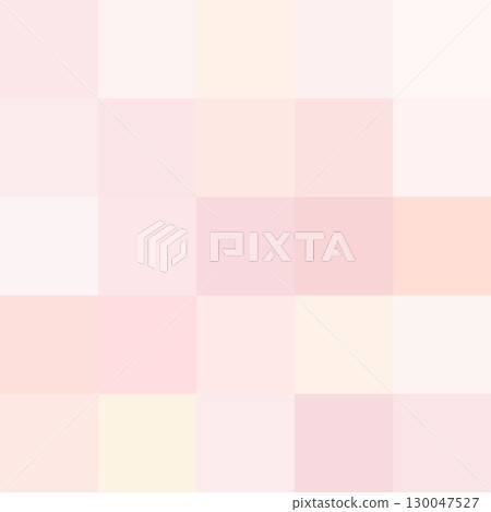 Pop and cute digital square mosaic background illustration - Pastel cherry blossom pink checkered pattern vector Pop and cute digital square mosaic background illustration - Pastel cherry blossom pink checkered pattern vector 130047527