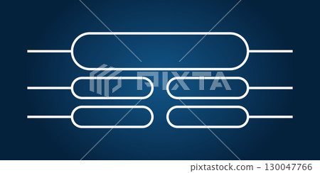 Trivia contest quiz game show interface template with retro background multiple choice menu answer question frame bar ui competition test layout challenge design 130047766