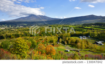 十月斜里山風景 130047842