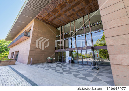 茨城縣水戶市，茨城縣近代美術館，晴好天氣 130048077