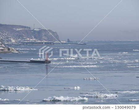 在根室海峽漂流冰 130049079