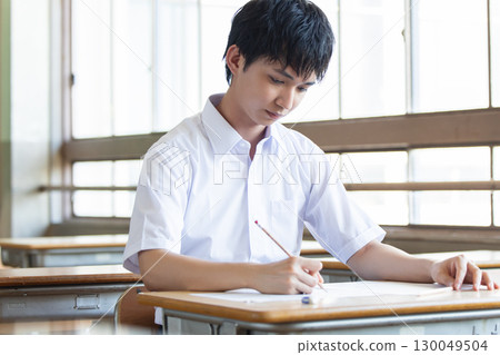 Boys studying to study Boys studying to study 130049504