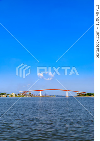 千葉縣木更津市木更津港和中之島大橋 130049713