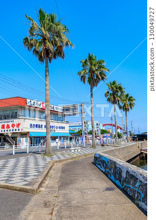 Kisarazu Port and Nakanoshima Bridge, Kisarazu City, Chiba Prefecture 130049727
